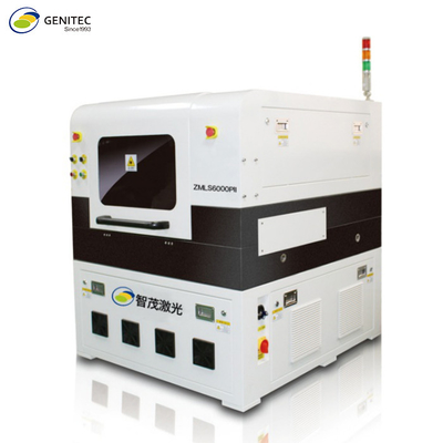 Máquina de corte do laser do PWB de Genitec FPC com sistema de refrigeração de circuito integrado para SMT ZMLS6500