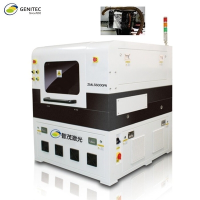 Máquina de corte do laser do PWB de Genitec FPC com sistema de refrigeração de circuito integrado para SMT ZMLS6500