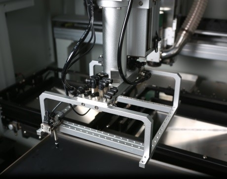 fase monofásica UV de máquina de corte do laser do PWB de 2μM 15W FPC com o laser do picosegundo NS