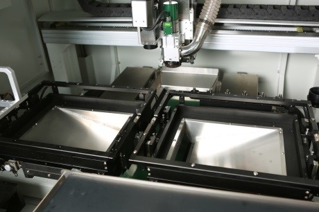 máquina de corte AC220V de carregamento automático do laser do PWB de 20W picosegundo NS