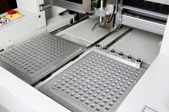 Máquina de corte do PWB do eliminador estático do CCD de Genitec para cortar a placa de circuito impresso para SMT GAM320A