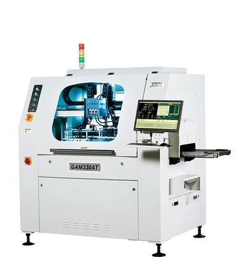 Genitec automática 160 l/min FPC pneumática máquina de perfuração PCB com sistema operacional Windows GAM330AT
