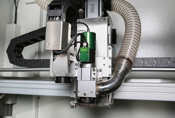 Máquina do PWB Depaneling do módulo do reconhecimento da impressão digital com multi controle da linha central