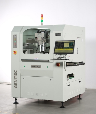 Multi máquina do PWB Depaneling do controle da linha central com reconhecimento da impressão digital