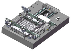 Máquina de corte do laser do PWB &amp; do FPC de Genitec construída especialmente para a linha de produção ZMLS4000 de SMT